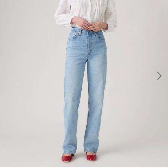 Levi's Ribcage Straight Full Length Women’s Jeans - Picture 7 of 12